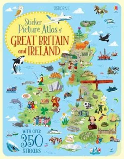 Sticker Picture Atlas of Great Britain and Ireland [1]