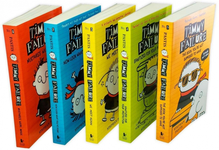 Timmy Failure Totally Catastrophic 5 Books Collection Set [1]