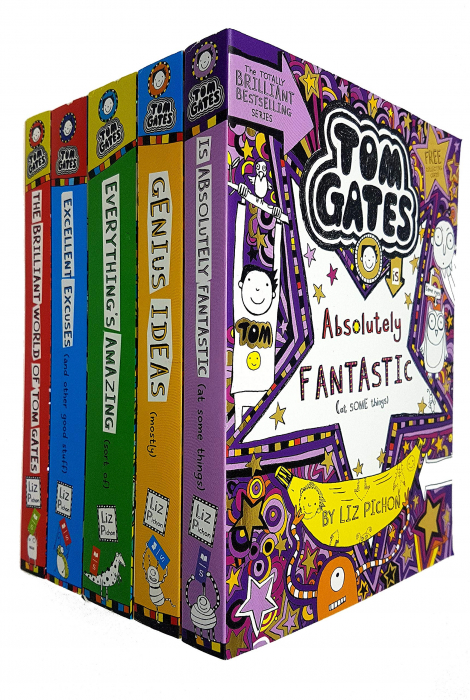 Tom Gates Books Collection By Liz Pichon 5 Books Pack [1]
