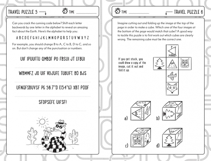 Travel Puzzles For Clever Kids [2]