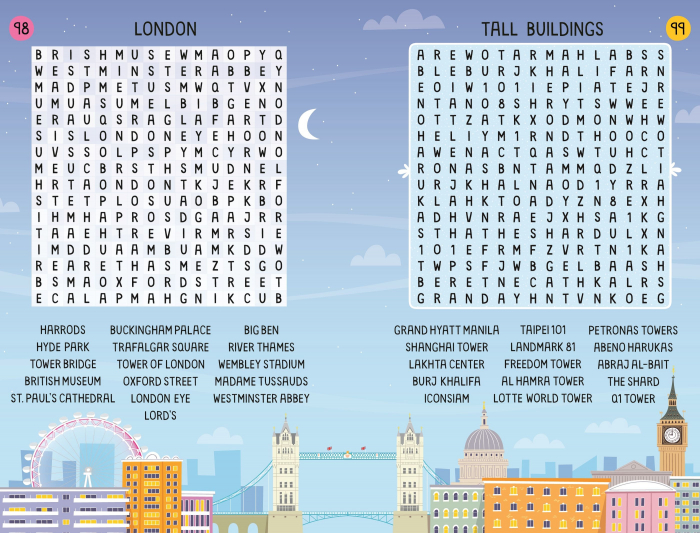 Travel Wordsearches [3]