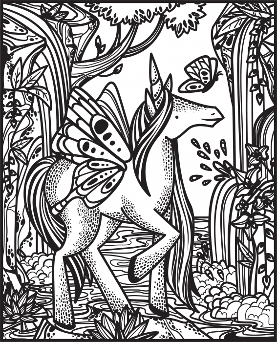 Unicorns Magic Painting Book [4]