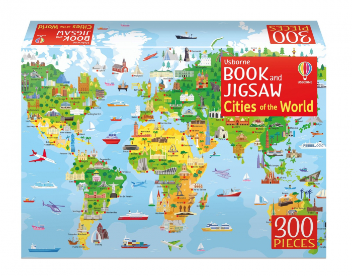 Usborne Book and Jigsaw Cities of the World [1]