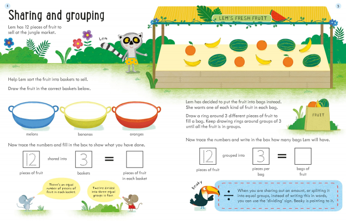 Usborne Workbooks Dividing 6-7 [3]