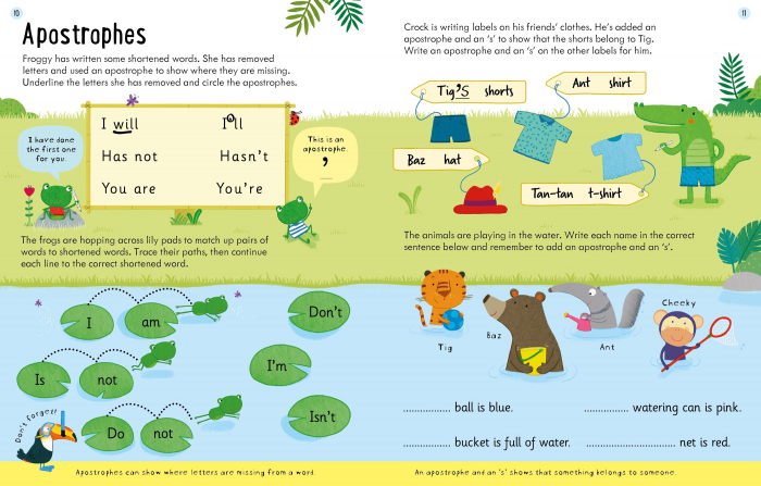 Usborne Workbooks Grammar and Punctuation 6-7 [3]