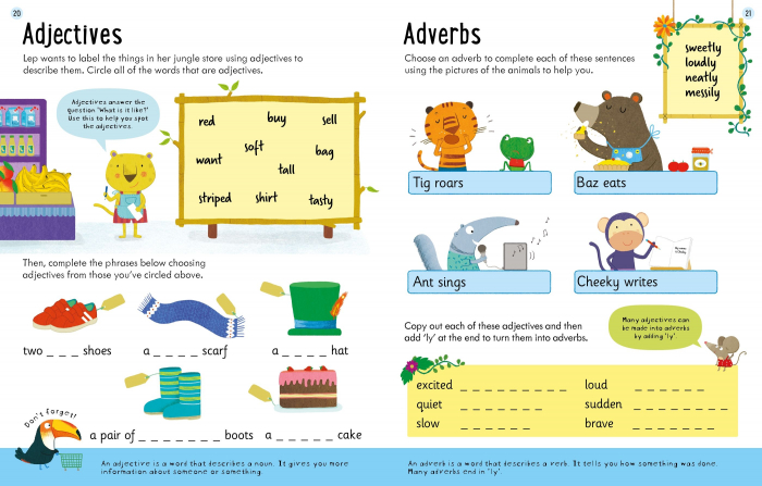 Usborne Workbooks Grammar and Punctuation 6-7 [4]