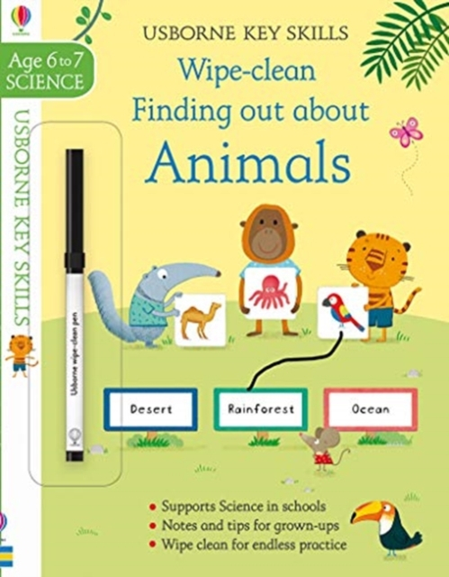 Wipe-Clean Finding Out About Animals 6-7 [1]