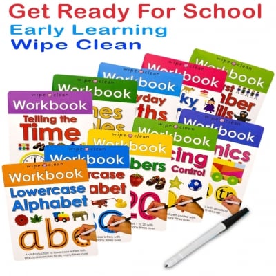 Wipe-Clean Workbook Collection 10 Books Set [2]