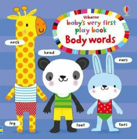 Carti pentru bebelusi - Baby's very first playbook body words