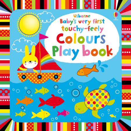 Carti in limba engleza - Baby's Very First touchy-feely Colours Play book