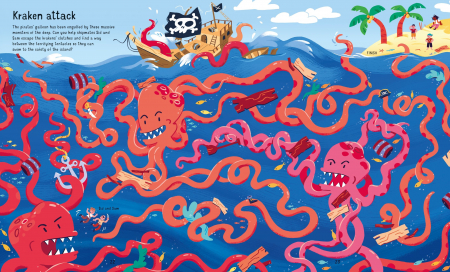 Book and Jigsaw Under the Sea Maze [3]