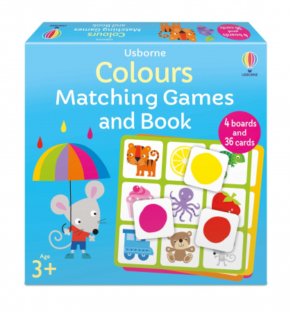 Set carte + puzzle - Colours Matching Games and Book