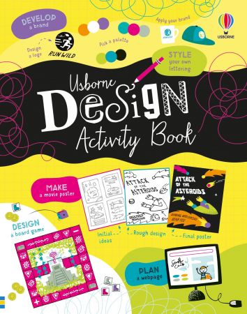 Carti cu activitati (de scris) - Design Activity Book