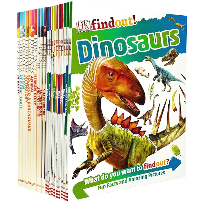 DK Eyewitness and Findout Series 20 Books Collection Set With Fun Facts And Amazing Pictures