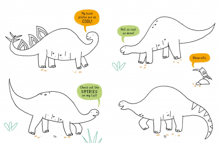 Doodling Dinosaurs Mini [1]