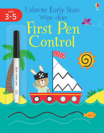 Early Years Wipe-clean First Pen Control