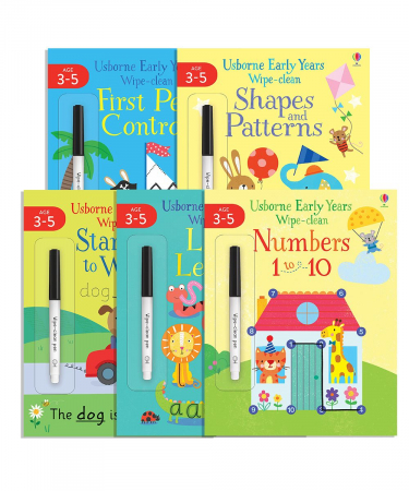 Early Years Wipe-Clean Set (5 books)