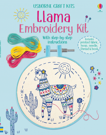 Intrebari & activitati variate - Embroidery Kit: Llama