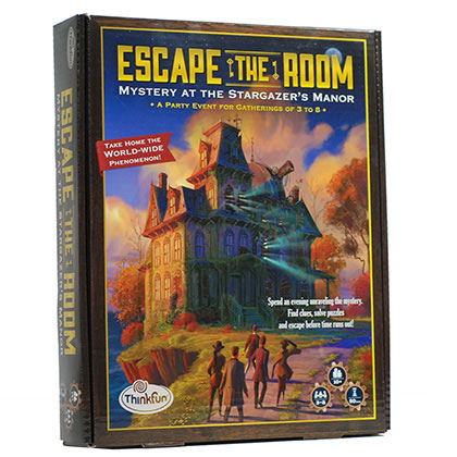 9 - 11 ani - ESCAPE THE ROOM: MYSTERY AT THE STARGAZER'S MANOR