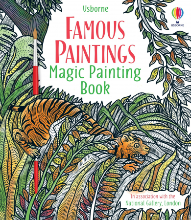 Famous Paintings Magic Painting Book [0]