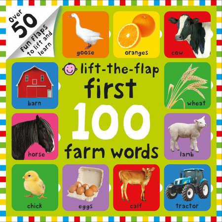 Dupa tematica - First 100 Lift The Flap Farm Words