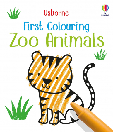 Carti de colorat - First Colouring Zoo Animals