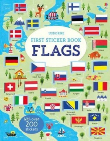 Dupa tematica - First Sticker Book Flags
