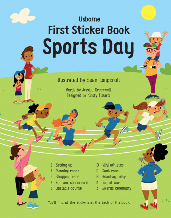 First Sticker Book Sports Day [1]