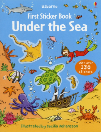 Carti in limba engleza - First Sticker Book Under the Sea