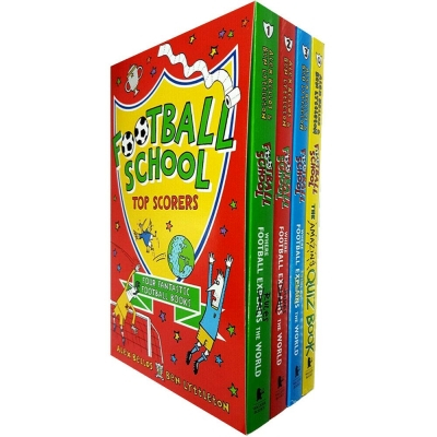 Football School Series Top Scorers 4 Books Collection Box Set
