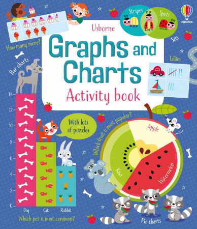 Carti cu activitati - Graphs and Charts Activity Book