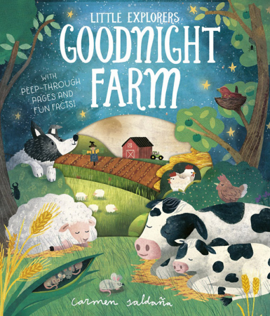 Carti pentru bebelusi - Little Explorers Goodnight Farm