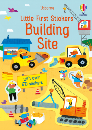 Carti in limba engleza - Little First Stickers Building Site