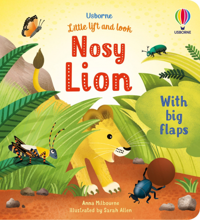 0-3 ani - Little Lift and Look Nosy Lion