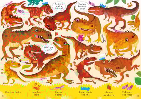Look and Find Puzzles Dinosaurs [3]