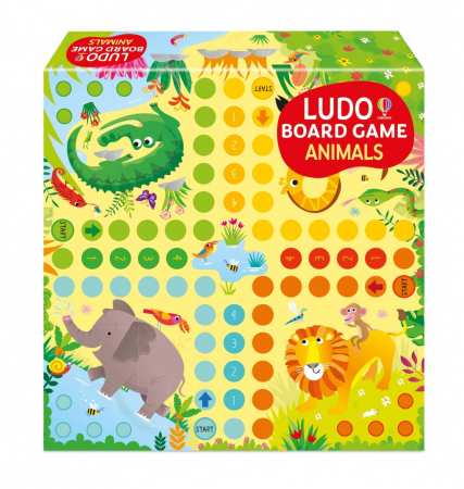 Carti in limba engleza - Ludo Board Game Animals