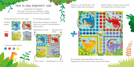 Ludo Board Game Dinosaurs [2]