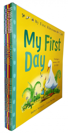 0-3 ani - My first milestones collection 6 books set