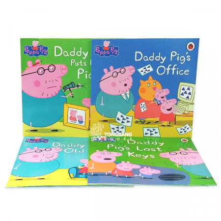Peppa Pig Collection - 4 Books Factory