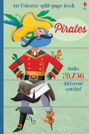 Carti de colorat - Pirates (Split-Page Books)