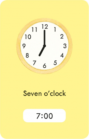 Poppy and Sam's Telling the Time Flashcards [4]