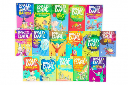 ROALD DAHL 16 BOOKS CHILDREN COLLECTION PAPERBACK BOX SET