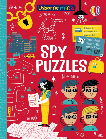 Carti de desenat si "mazgalit" - Spy Puzzles
