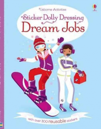 Carti in limba engleza - Sticker Dolly Dressing Dream Jobs