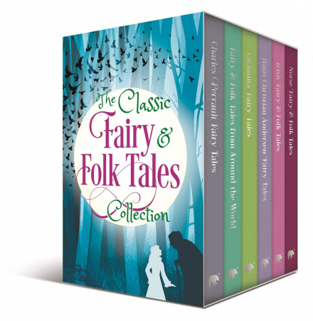 The Classic Fairy and Folk Tales 6 Books Box Collection Set