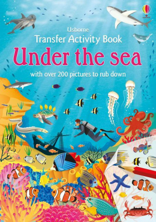 Carti tip "transfera si imprima" - Transfer Activity Book Under the Sea