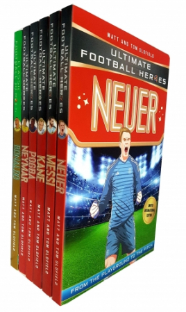 Ultimate Football Heroes 6 Books Collection Set