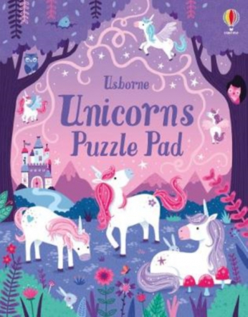 Intrebari & activitati variate - Unicorns Puzzle Pad