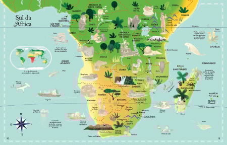 Usborne Atlas and Jigsaw The World [1]