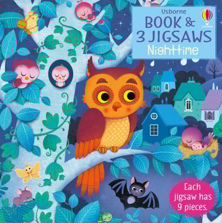 Usborne Book and 3 Jigsaws: Night time [1]